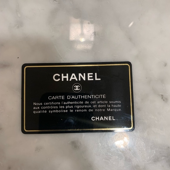 Chanel Authentic Vintage Ecarlate Wallet in black. - Picture 12 of 13